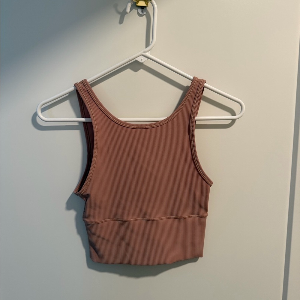 lululemon athletica Ribbed Tank Top - Tan